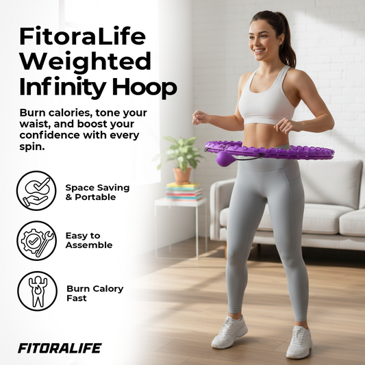 FitoraLife Weighted Infinity Hoop