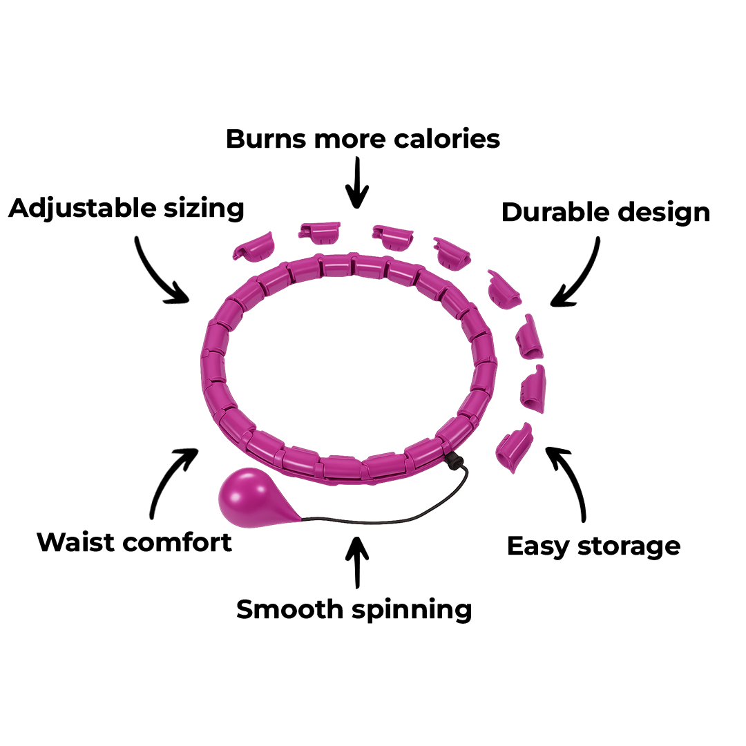 3 Ways FitoraLife Weighted Infinity Hoop Transforms Your Core Workout